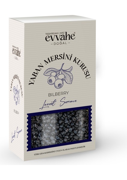 Yaban Mersini Kurusu 100gr.