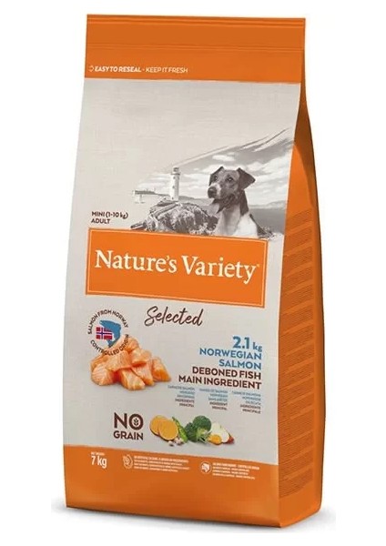 Natures Variety Norveç Somonlu Küçük Irk Yetişkin Köpek Maması 7