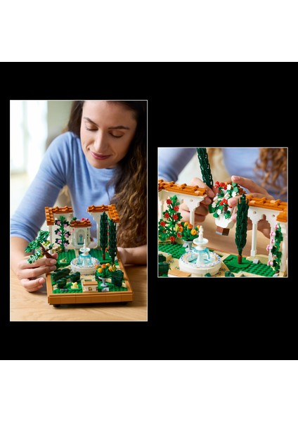 ® Icons Fıskiyeli Bahçe 10359 - Yetişkinler için Model Yapım Seti (1302 Parça)