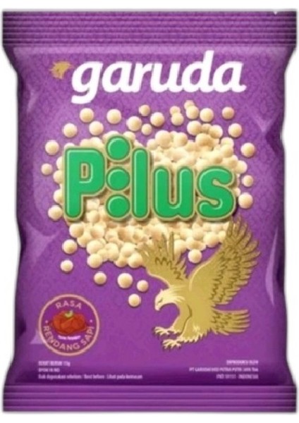 Garuda Kacang Atom Coated Peanut Rasa Rendang Sapi 1 Adet