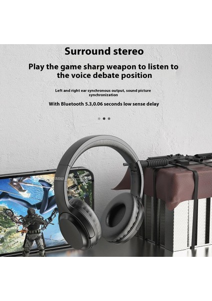 Dudao X22PRO Bluetooth Kulaklık Gürültü Azaltma Katlanabilir Hifi Stereo Kablosuz Kulaklık-Siyah (Yurt Dışından) indirimleri