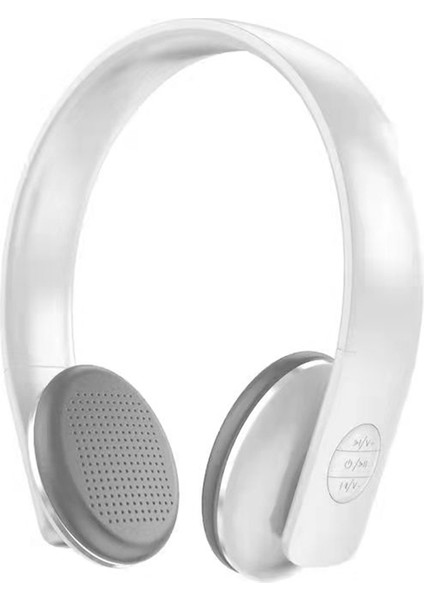 A50 Bas Stereo Kablosuz Kulaklık Hıfı USB Hızlı Şarj Bluetooth Fm Mikrofon Kulaklık Kulaklık (Ce Belgeli)-Beyaz (Yurt Dışından)