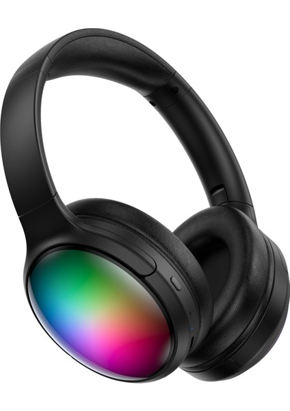 Onıkuma B3 Kablosuz Kulak Üstü Kulaklık Rgb Işık Bluetooth Oyun Müzik Kulaklığı (Yurt Dışından)