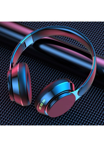Gn-25 Bas Baş Üstü Kulaklık Stereo Kulaklık Bluetooth Kulaklık, 40 mm Titreşimli Diyafram ve 3,5 mm Ses Jakı-Beyaz (Yurt Dışından)