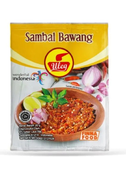 Uleg Sambal Bawang 18G 1 Paket