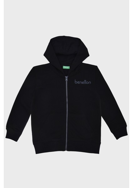 Pamuklu Regular Fit Kapüşonlu Sweat Erkek Çocuk Sweat BNTB21876