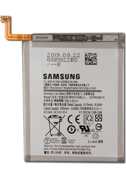 Samsung Note 10 Plus Batarya Pil