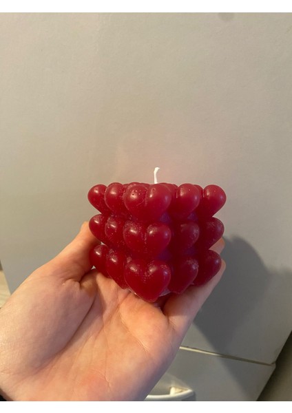 Bubble Kalp Mum El Yapımı