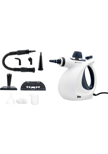 BE-3410 9 In 1 Çok Fonksiyonlu El Tipi Basınçlı Buharlı Temizlik Makinesi