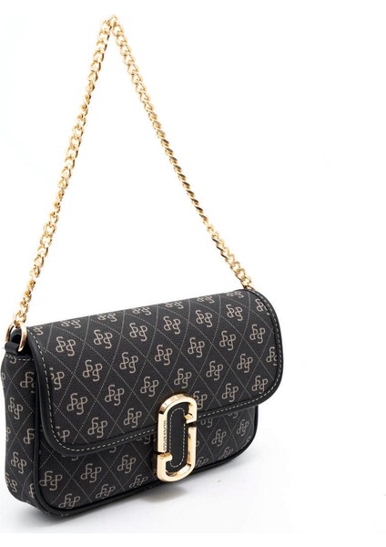 Kadın Çapraz Çanta 1171-46071 Sılver Polo Çapraz Bayan Çantası M178 Füme-Mat Siyah modelleri