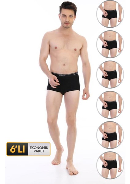 Erkek Ribana Klasik Gri Slip 870 6'lı Ekonomik Paket