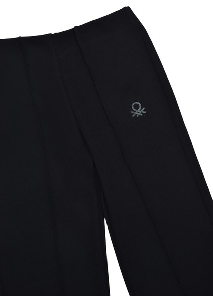 Standart Fit Yüksek Bel Ispanyol Paça Tayt Kız Çocuk Tayt BNTG21553 modelleri