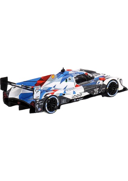 1:64 Diecast Bmw M Hybrid V8 Team Rll 2023 Imsa Sebring 2nd Place Model Araba