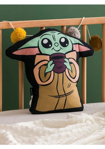 Lcw Home Karışık Star Wars Figürlü Pelüş Dolgulu Tavşan Bebek Kırlent 34 cm
