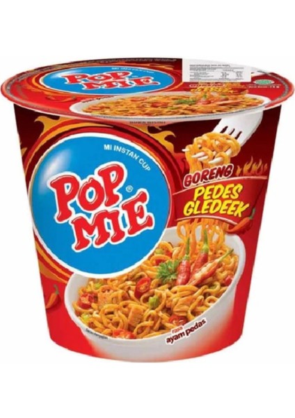 Pop Mie Pedes Gleder Goreng 1 Paket