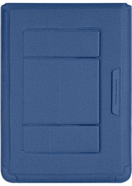 Nıllkın Versatile Plus 15.6-16.1-Inç Dizüstü Bilgisayar Kılıfı Çok Fonksiyonlu Litchi Doku Pu Deri Soğutma Standı Notebook Çantası Mouse Pad Fonksiyonlu-Mavi (Yurt Dışından)