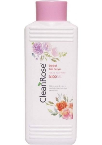 CleanRose Doğal Gül Suyu Lüks - 400 ml
