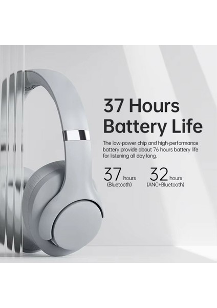 BT048 Aktif Gürültü Önleyici Kablosuz Kulaklık Bluetooth Ağır Bas Kulak Üstü Oyun Müzik Kulaklığı-Pembe (Yurt Dışından) fırsatları