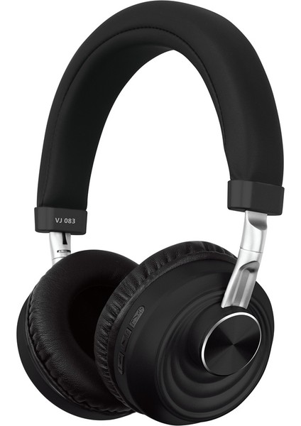 VJ083 Katlanır Kablosuz Kulaklık Rekabetçi Oyun Bluetooth Kulaklıkları-Siyah (Yurt Dışından)