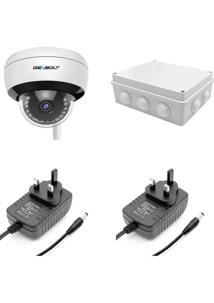 Genbolt Kamera Aksesuar Kiti GB-211H,GB-600B,POWERADAPTER,POWERADAPTER (Yurt Dışından)