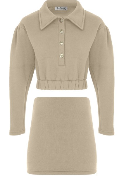 Berry Bliss Sweatshirt Etek Alt Üst Takım