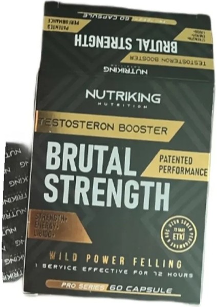 Brutal Strength Plus 60 Kapsül 72 Saat Etki