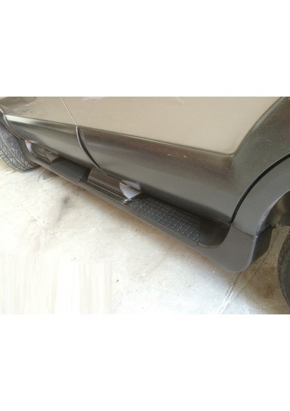 Hyundai Tucson Uyumlu 2004 2014 Yan Basamak Side Step Oem Style Gri