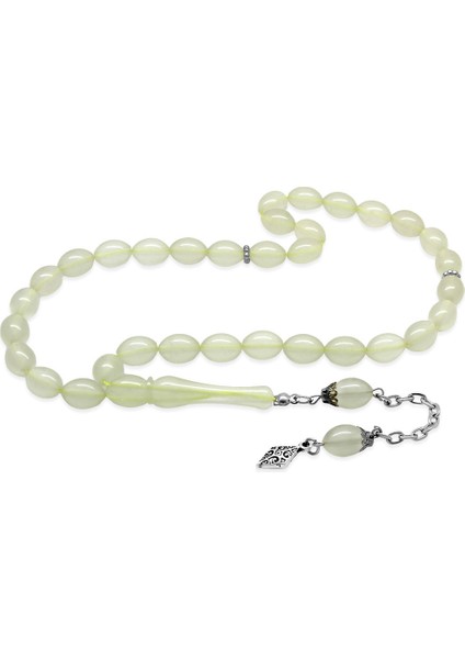 Kararmaz Metal Püsküllü Arpa Kesim Kedigözü Tesbih fiyatları