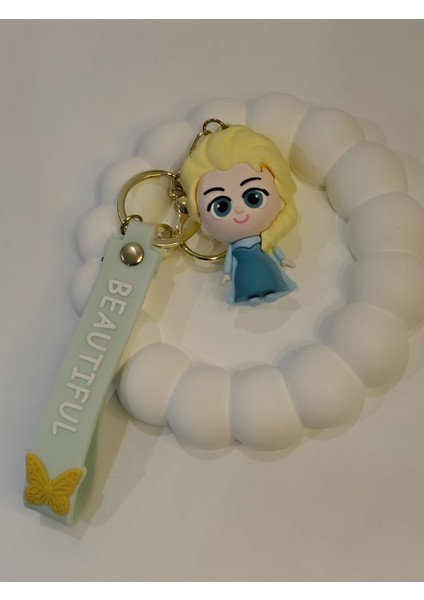 Elsa Figürlü Anahtarlık, Çanta Süsü