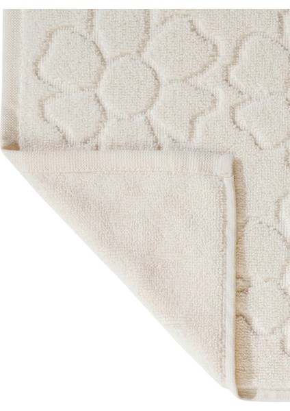 Lcw Home Ekru Çiçek Desenli Banyo Paspası 50 x 70 cm fırsatları