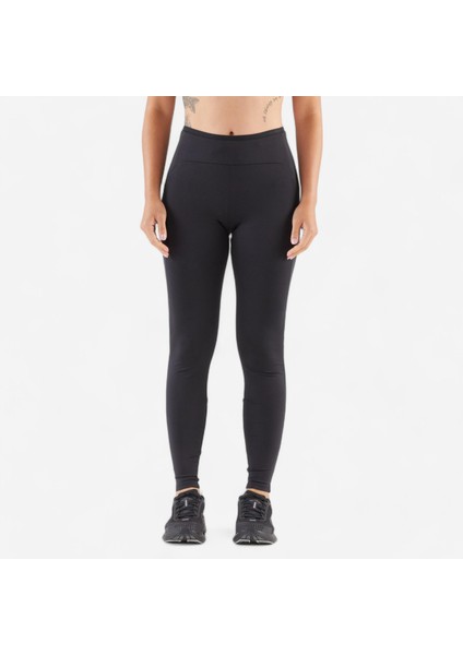 Kiprun Kadın Koşu Taytı - Siyah - Kiprun Run 500 Confort