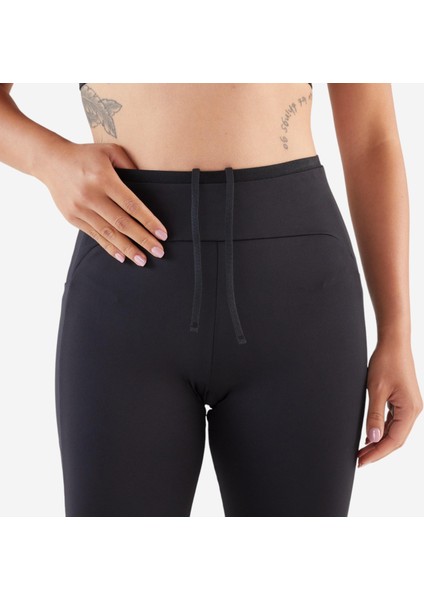 Kiprun Kadın Koşu Taytı - Siyah - Kiprun Run 500 Confort fırsatları