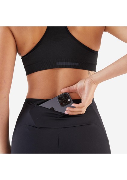 Kiprun Kadın Koşu Taytı - Siyah - Kiprun Run 500 Confort indirimleri