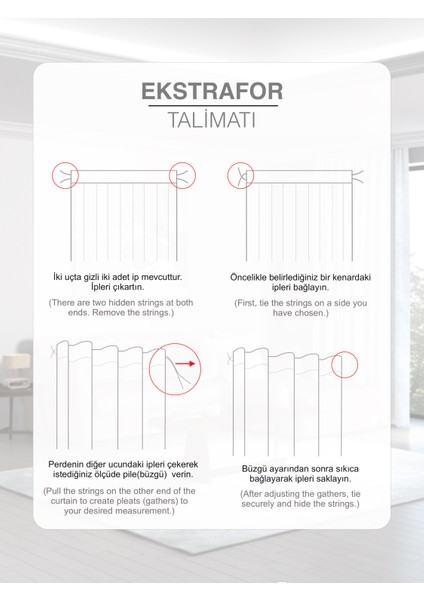 Home Daily Series Ekru Rengi Ada Fon Perde