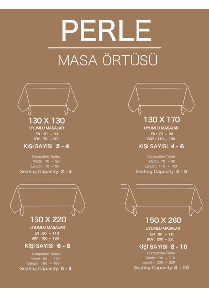 Daily Series Kadife Dokulu Antik Renk Masa Örtüsü