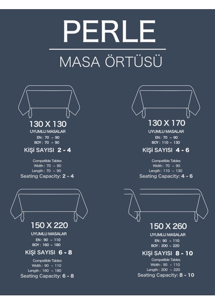 Daily Series Kadife Dokulu Derin Mavi Rengi Masa Örtüsü