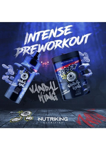 Vandalking Preworkout 450 gr 45 Servis