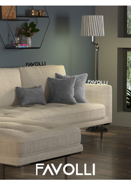 Kadife Dokulu Metalik Gümüş Kırlent Kılıfı Dream Serisi Punch Için Uygun Gizli FERMUAR50 x 30 cm fiyatları