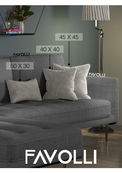 Kadife Dokulu Ekru Renk Kırlent Kılıfı Dream Serisi Punch Için Uygun Gizli FERMUAR50 x 30 cm fırsatları