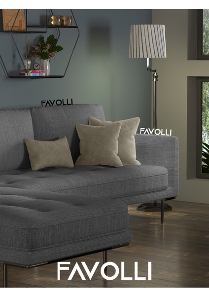 Kadife Dokulu Keten Renk Kırlent Kılıfı Dream Serisi Punch Için Uygun Gizli FERMUAR40 x 40 cm
