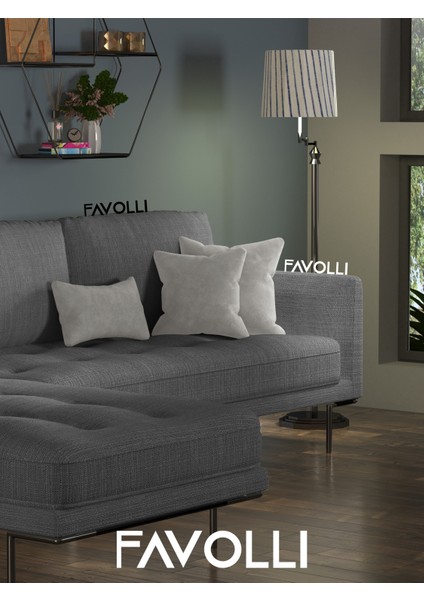 Kadife Dokulu Açık Gri Kırlent Kılıfı Dream Serisi Punch Için Uygun Gizli FERMUAR50 x 30 cm fiyatları