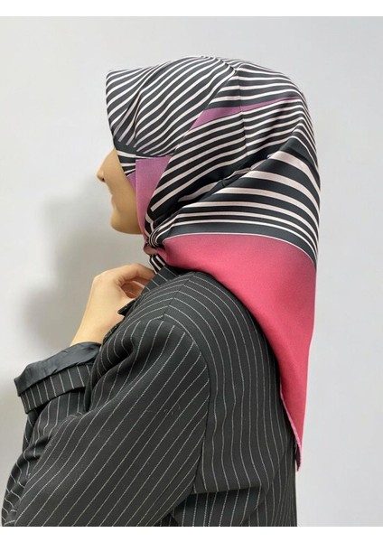 Tivil Ipek Eşarp 38566 Pembe Karışık Desen