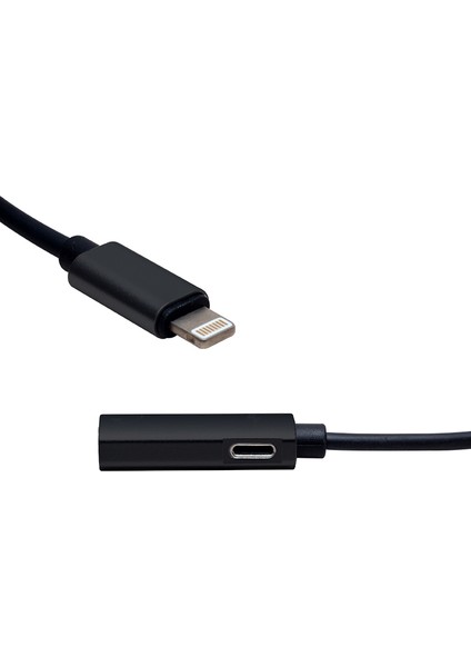 Type-C Lightning To Şarj ve Kulaklık Çevirici Kablo (4825)