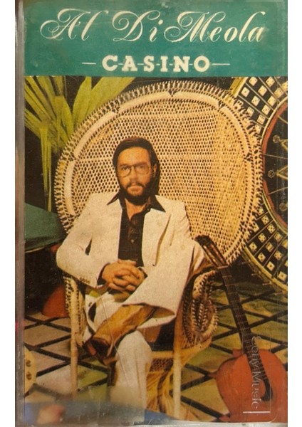 Kaset Al Di Meola ‎– Casino 1989 Baskı Kaset
