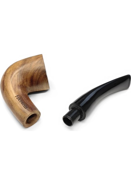 9 Mm. Kahverengi Sandalwood Eğimli Sap Ahşap Pipo RD38 modelleri