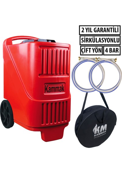 Prof-02 Plus Çift Yönlü Isıtıcılı Petek Temizleme Makinesi (Pirinç Vanalı)