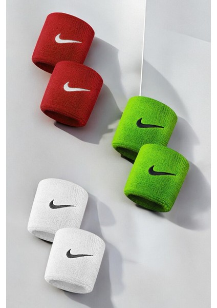 Swoosh Havlu Bileklik 3'lü Özel Set