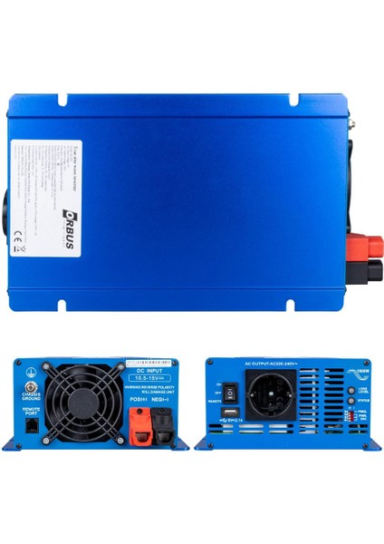 OTS1000W 12 Volt - 1000 Watt Tam Sınus Intellıgent Inverter