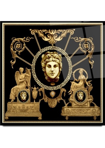 Antik Desenler Cam Tablo | , Dekoratif, Ofis, Mutfak modelleri