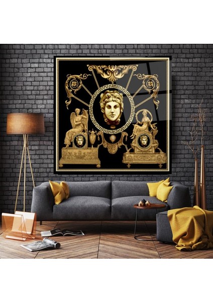 Antik Desenler Cam Tablo | , Dekoratif, Ofis, Mutfak indirimleri